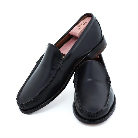 Blue Isle Venetian - Black Shell Cordovan